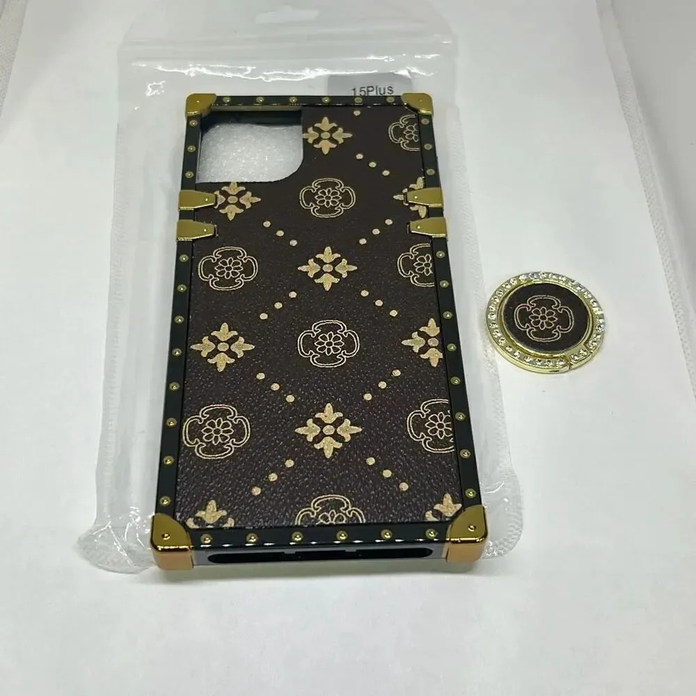 iPhone 15 Plus Designer Look Phone Case